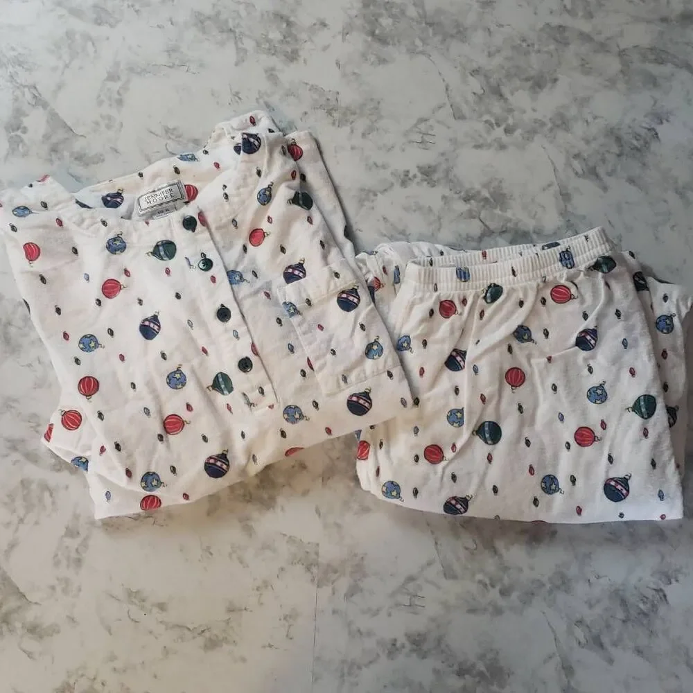 Jennifer Moore Christmas Pajama Set ‎ XL